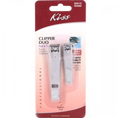 KISS CLIPPER DUO NAIL TOENAIL CLIPPER RCN02
